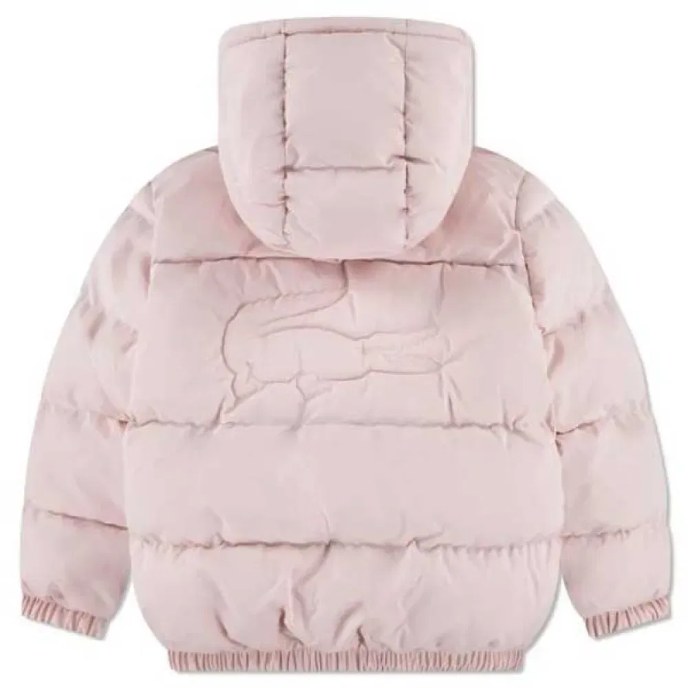 Куртка пуховая Core Puffer Lacoste Kids, розовый — фото 2