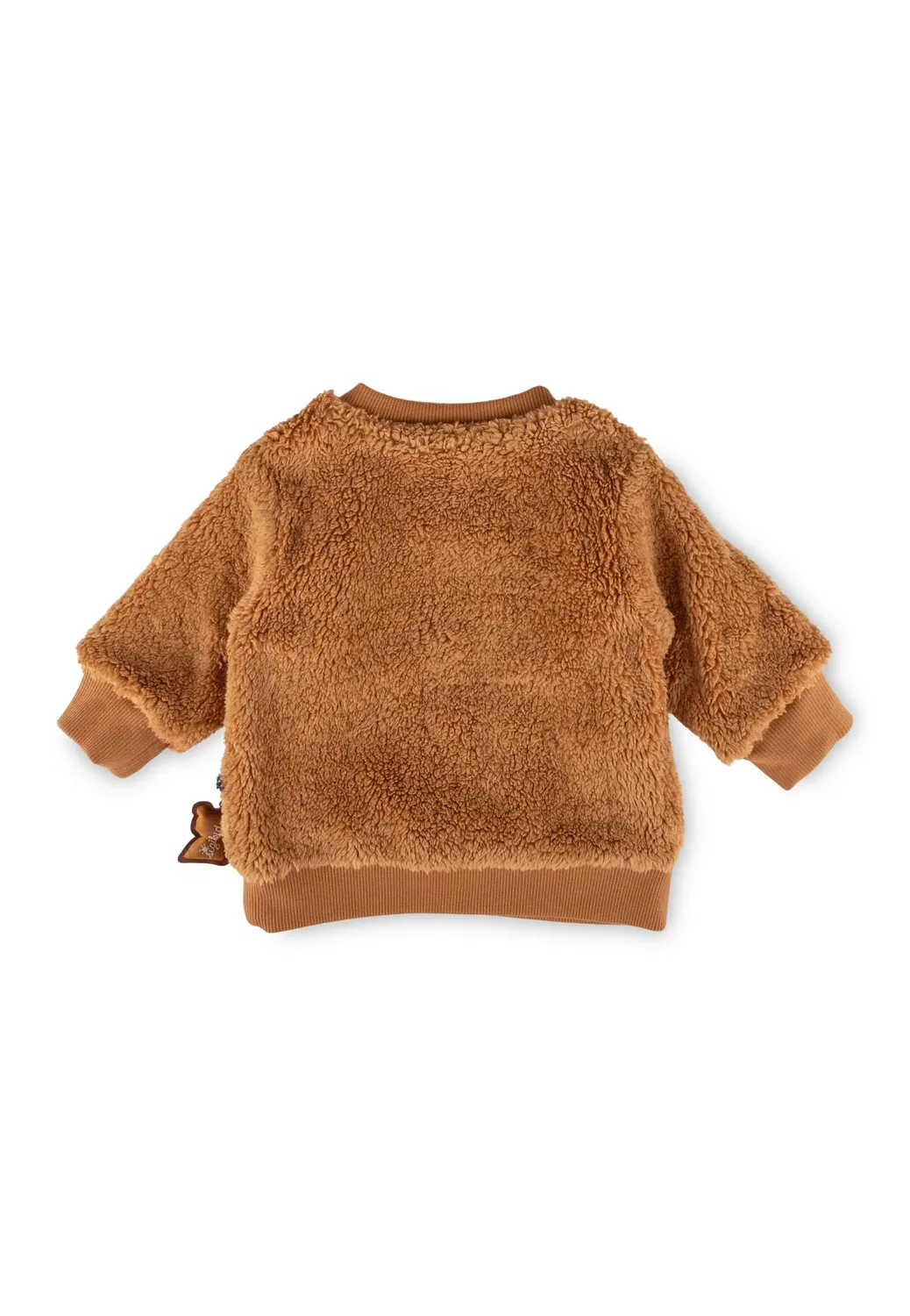 Свитшот зимний с медвежонком Teddyshirt Winterbär Sigikid, коричневый — фото 2
