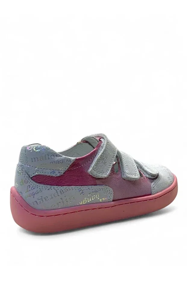 Детские туфли для девочек ортопедические Tuğba Ortopedi, White/Pink — фото 4