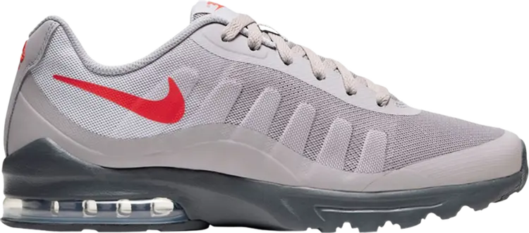 

Кроссовки Nike Air Max Invigor 'Atmosphere Grey Habanero Red', серый