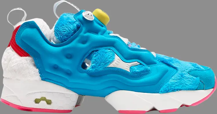 

Кроссовки atmos x packer x instapump fury 'doraemon' Reebok, синий
