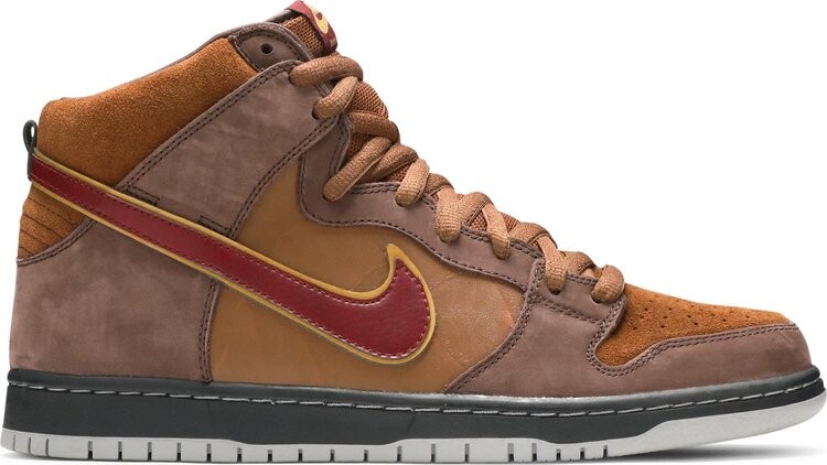 

Кроссовки Nike Dunk High Premium SB 'Cigar City', коричневый