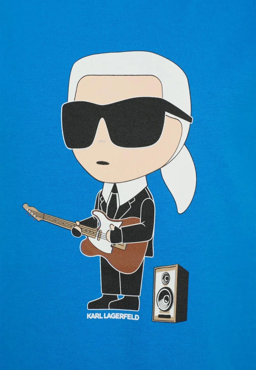 Футболка унисекс - футболка с принтом Karl Lagerfeld Kids, Blue — фото 3