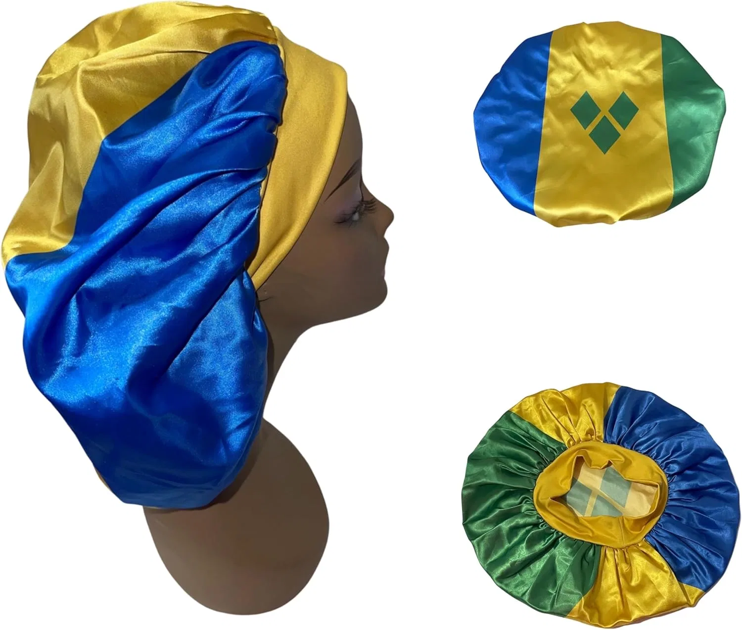 Шапочка для душа Caribe Heart, 100% Полиэстер, One Size, Getaway Solids — фото 2