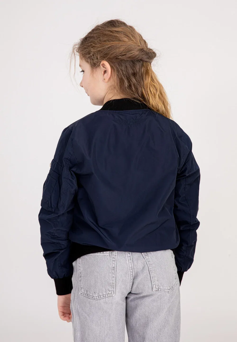 Ma1-Kids - куртка-бомбер Bombers, Navy Blue — фото 3