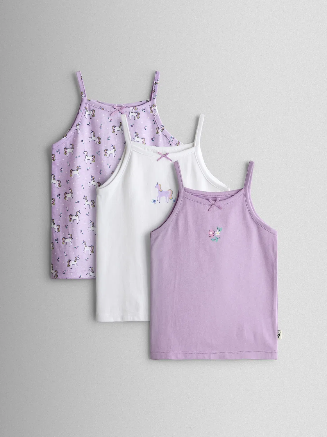Комплект из 3 распашонок Unicorn, JoJo Maman Bébé, единорог