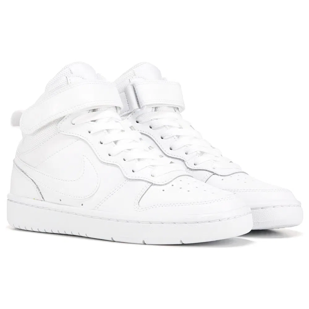 Детские кроссовки Kids' Court Borough средней высоты Nike, White