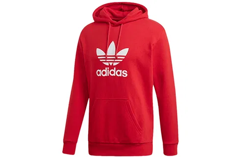 Мужская толстовка с капюшоном Trefoil Adidas Originals, Черный