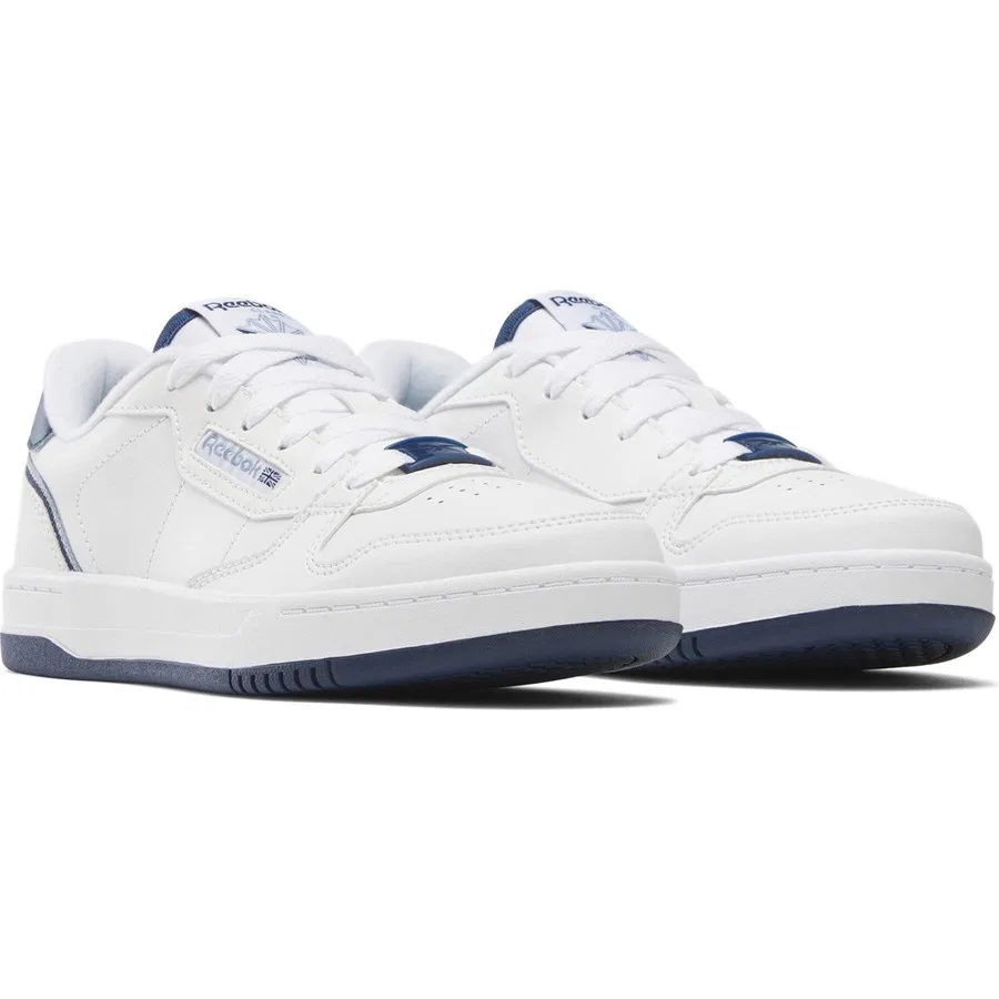 Кроссовки детские Reebok Phase Court, кожаные, кирпично-белые