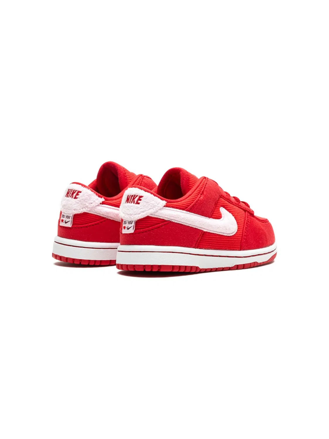 Кроссовки Dunk Low "Валентинова день" Nike, красный — фото 4