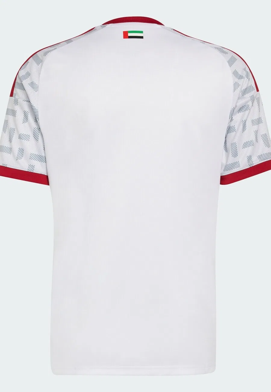 Футболка ADIDAS PERFORMANCE 'UAE 26 Home Replica' белого цвета — фото 4