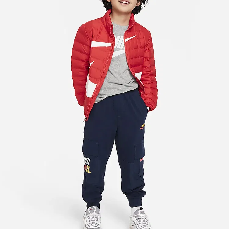 Детские карго-штаны Nike Moderate, Dark Navy Blue — фото 4