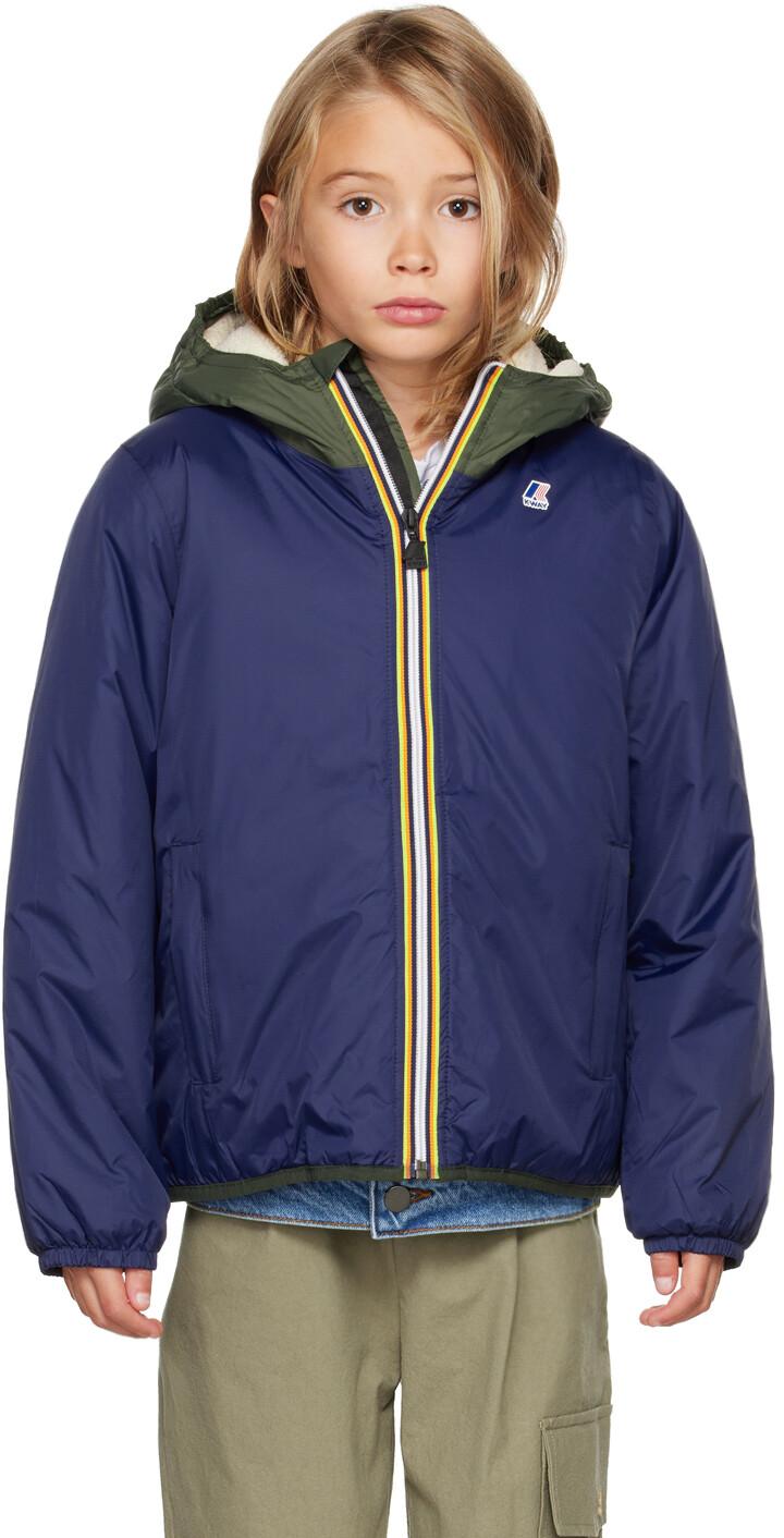 

Детская сине-зеленая куртка 3.0 Claude Orsetto K-Way, Зеленый, Детская сине-зеленая куртка 3.0 Claude Orsetto K-Way