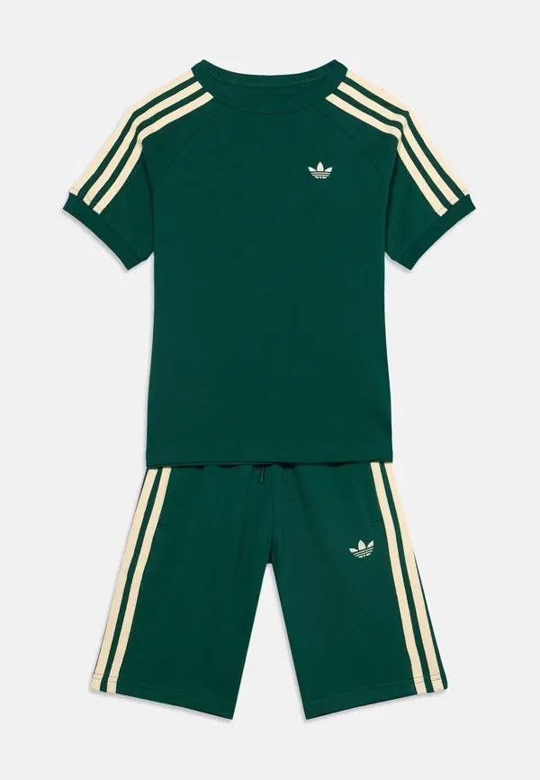 Детский комплект унисекс - шорты Adidas Originals, зеленый
