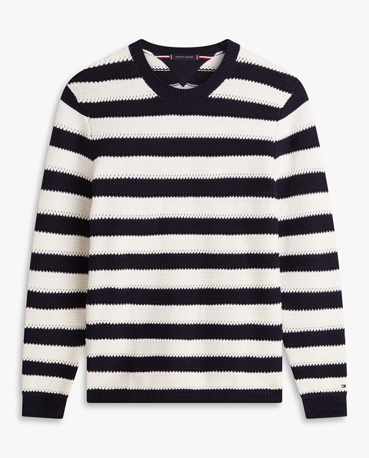 Мужской джемпер с полосатым принтом Tommy Hilfiger, Multicolor — фото 4