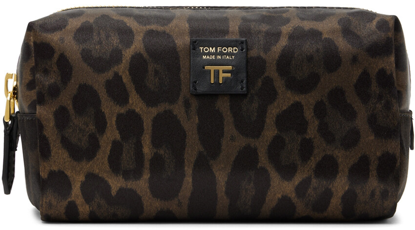 

Коричневый нейлоновый мешочек TOM FORD