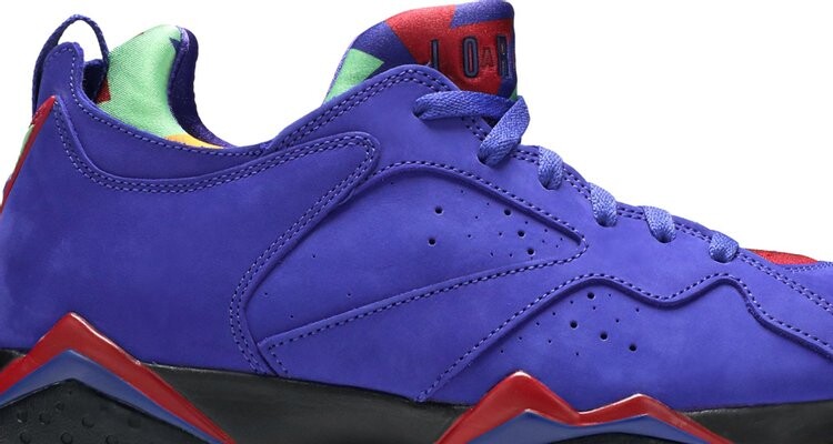 Кроссовки Air Jordan 7 Retro Low NRG Bright Concord, фиолетовый — фото 2