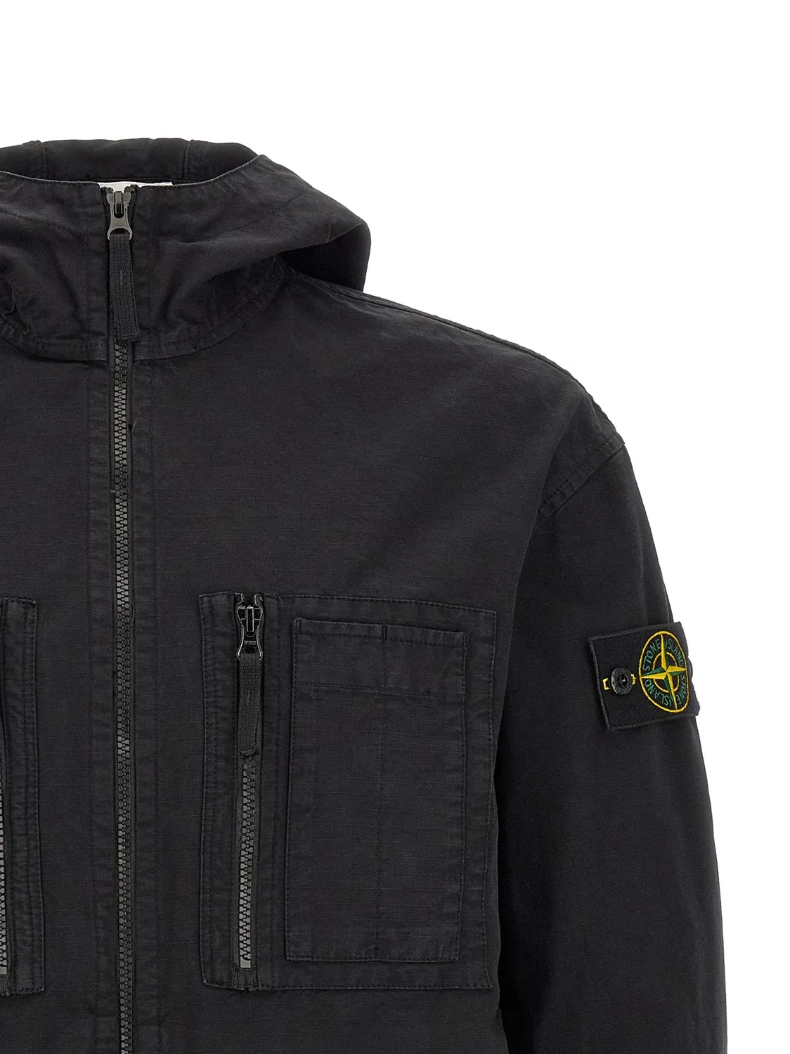 Рубашка-куртка 1200011 Stone Island, черный — фото 3