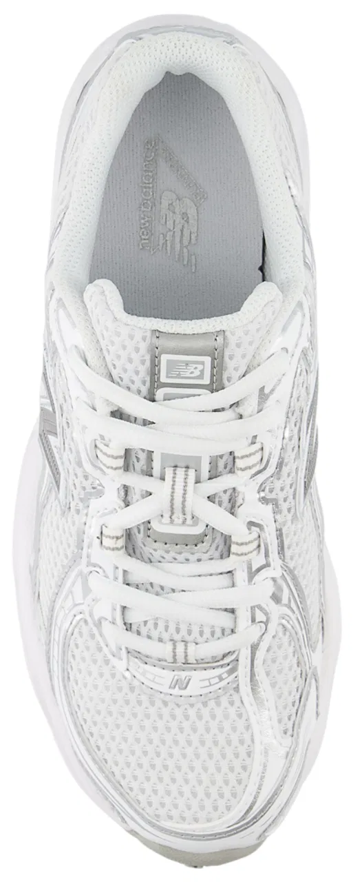 Мальчиковые кроссовки 740 New Balance, цвет White/Silver — фото 3
