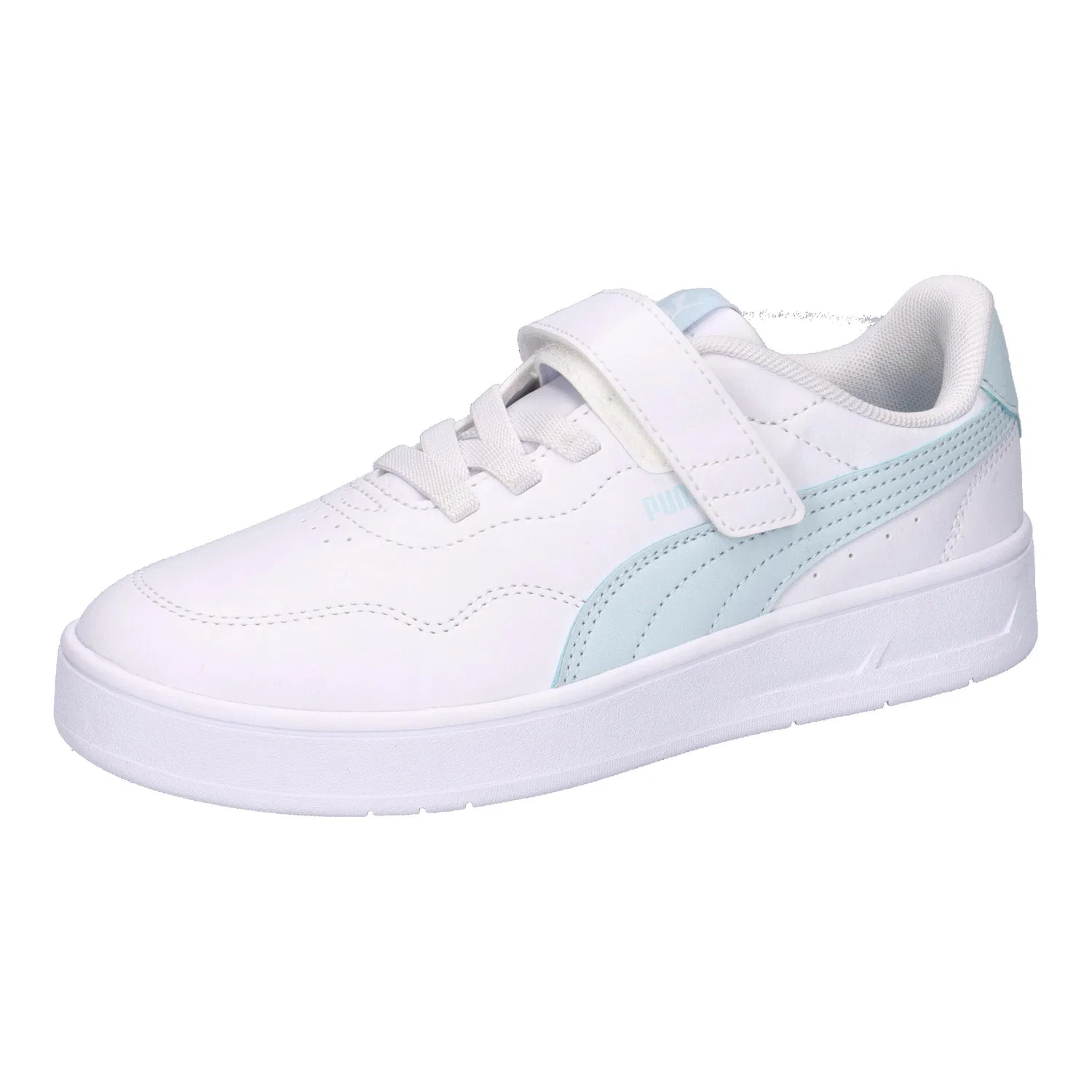 Детские кроссовки с закрытой пяткой Court Lally AC+ PS Puma, Weiss