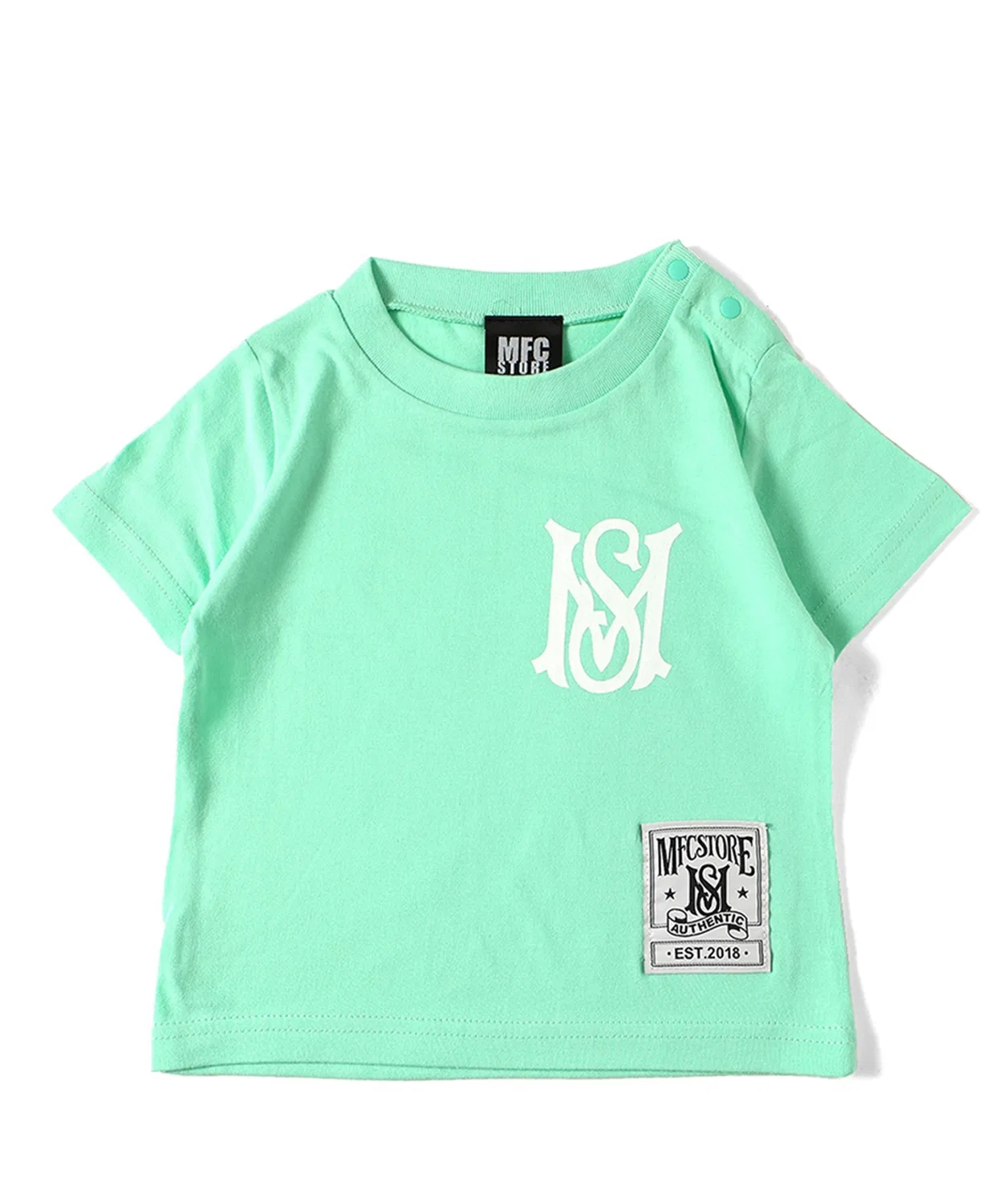 Детская футболка с коротким рукавом MS LOGO MFC STORE, Green