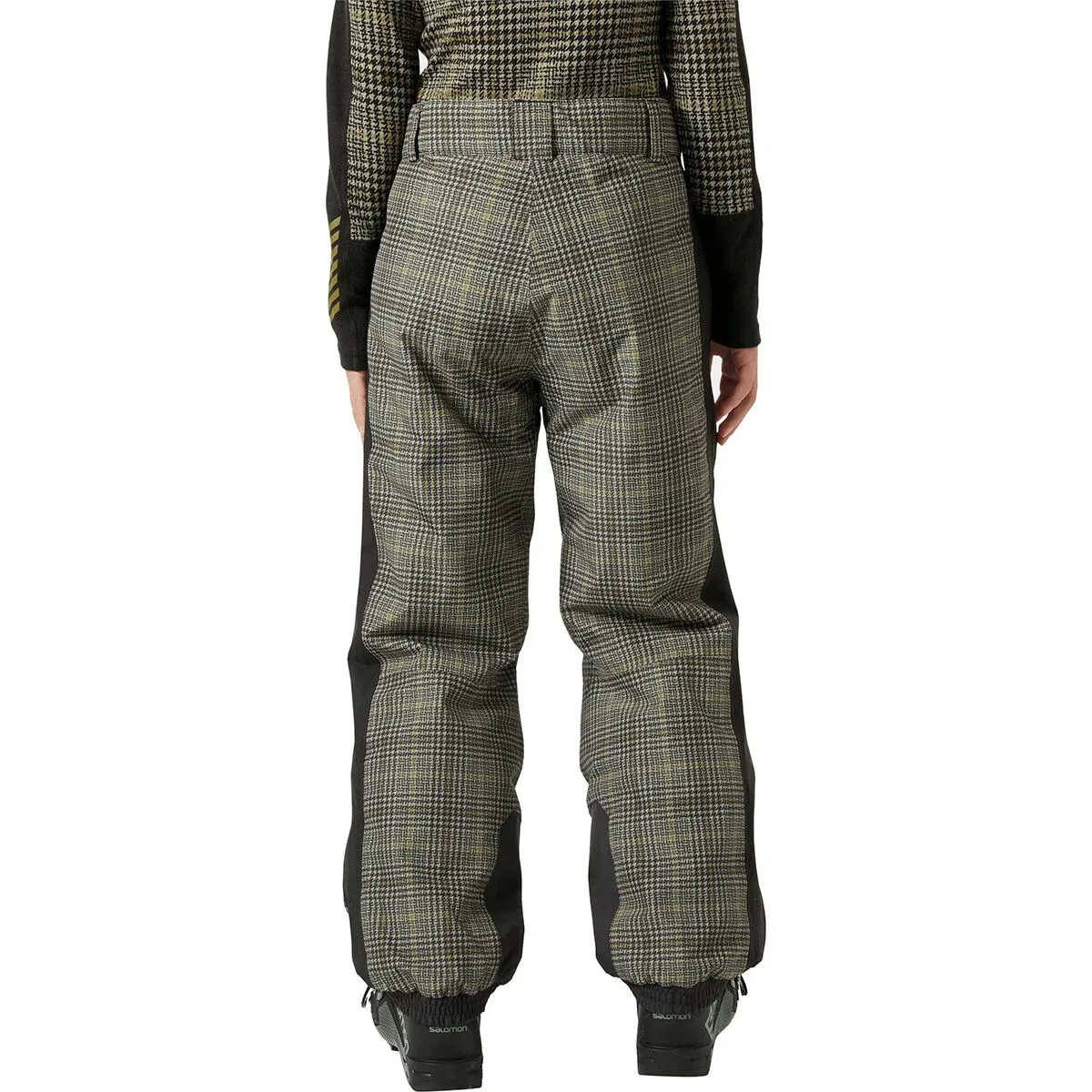 Детские снежные штаны для мальчиков с принтом Jr Powder Lt Pant Helly Hansen, Sepia Broxburn Aop — фото 4