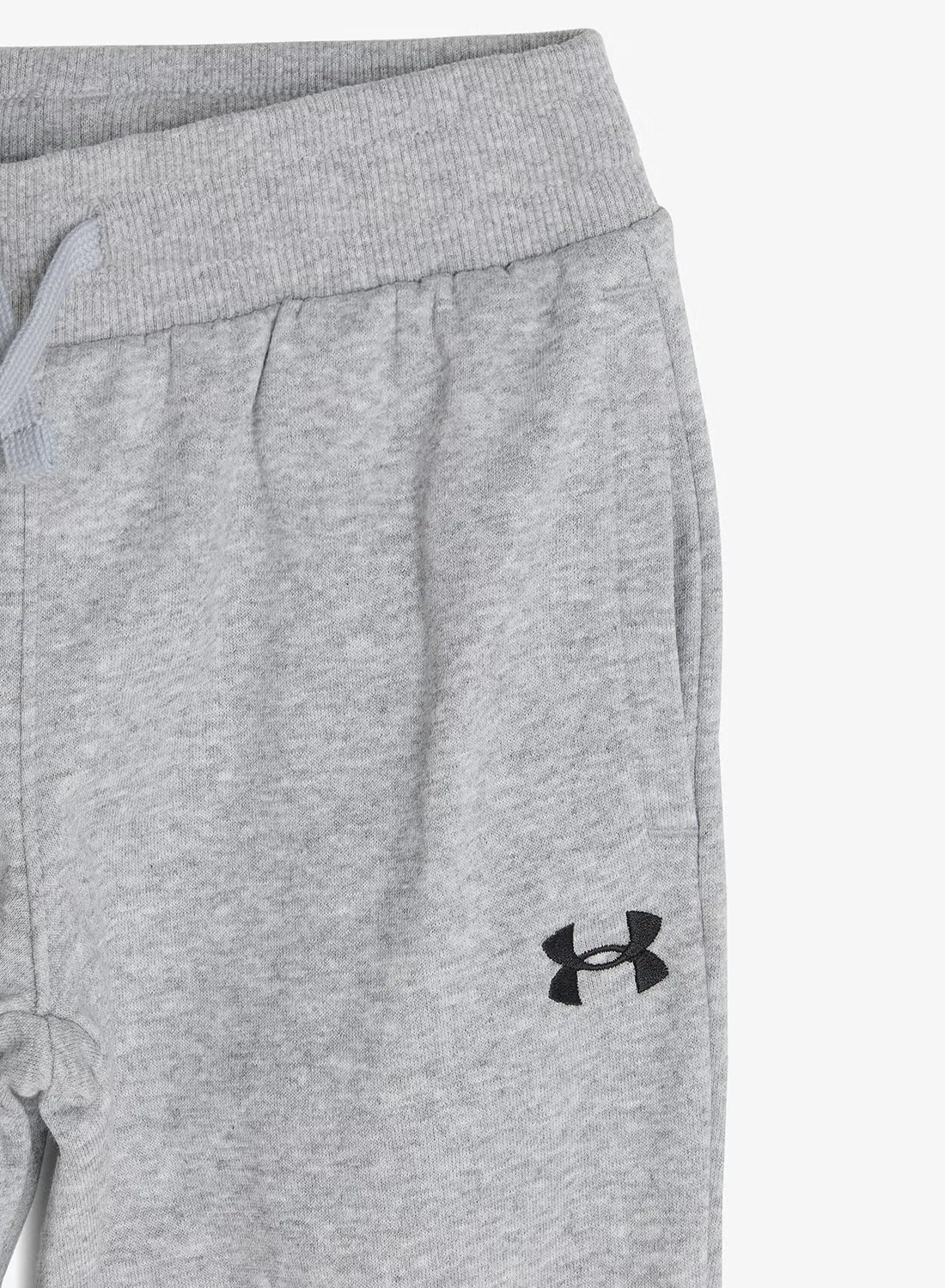 Джоггеры легкие с кулиской Youth Rival Under Armour, серый — фото 3