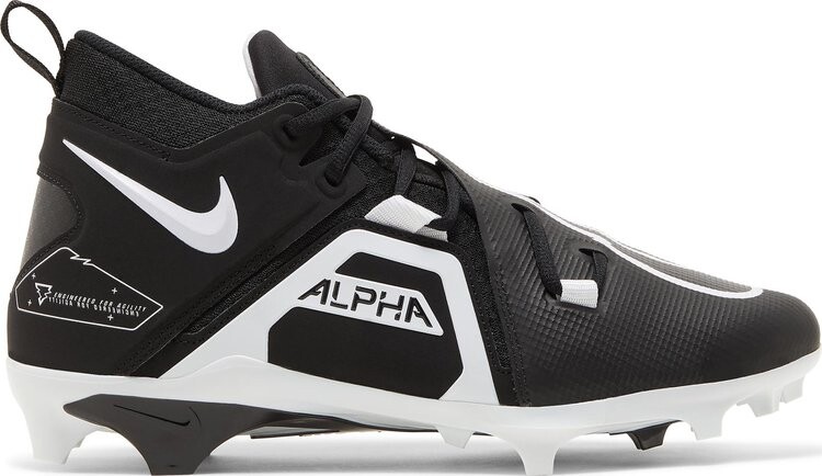 

Бутсы Nike Alpha Menace Pro 3 'Black White', черный