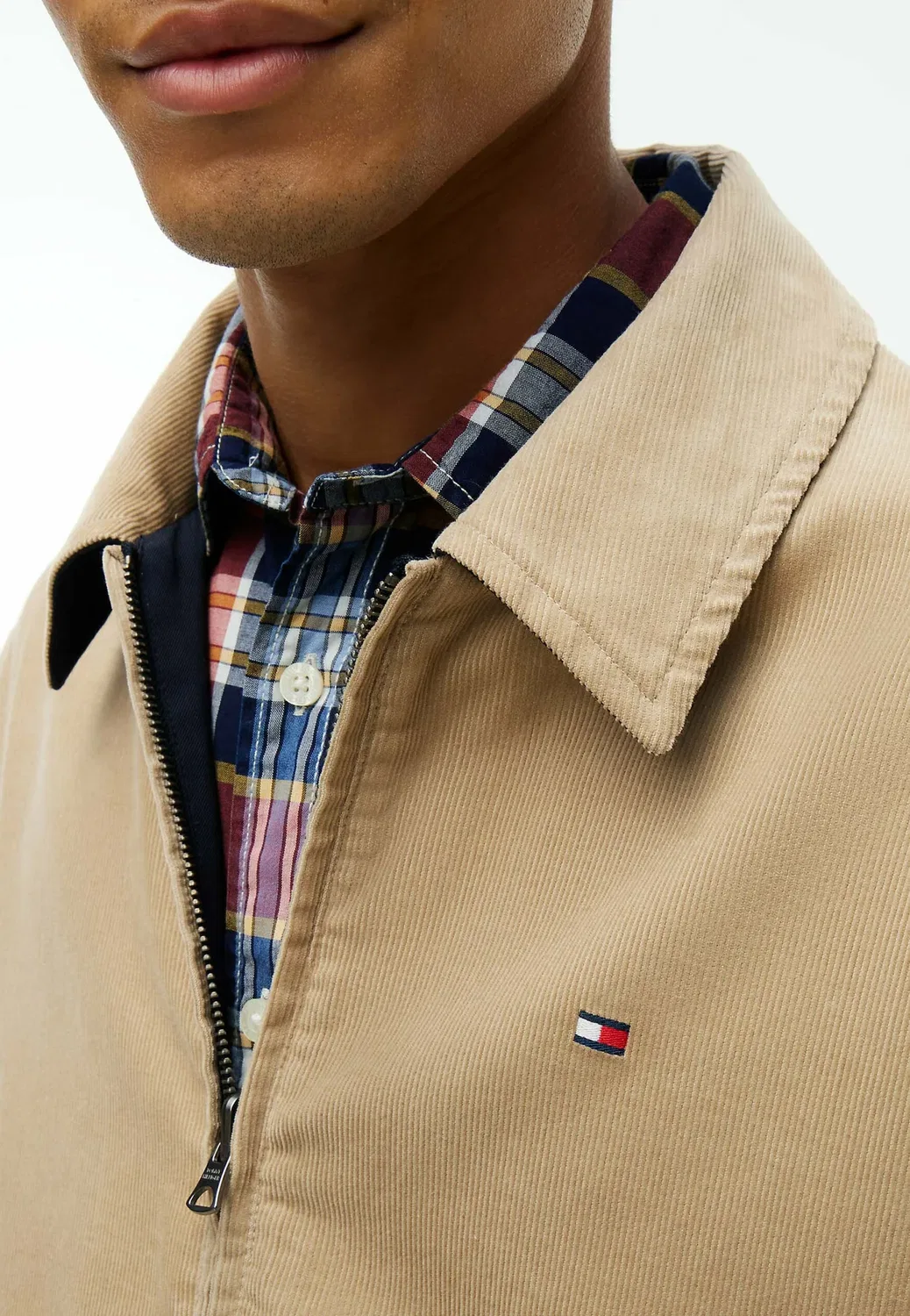Двусторонняя вельветовая летняя куртка Ivy JKT Tommy Hilfiger, Batique Khaki — фото 4