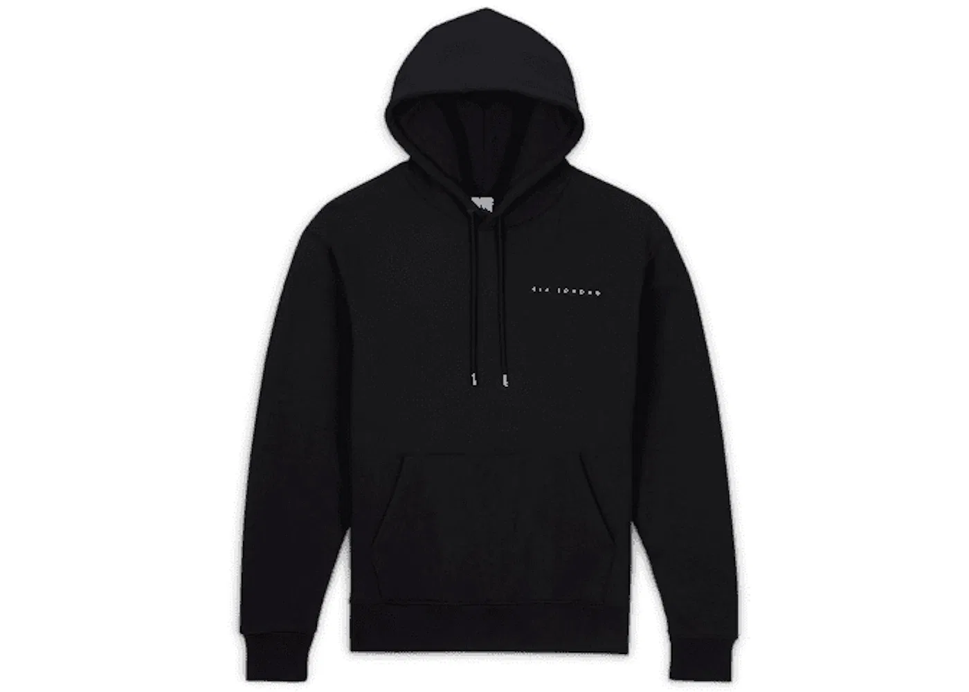 Мужская худи Jordan x Union MJ Fleece Hoodie (Asia Sizing) Jordan, Black/Coconut Milk — фото 2