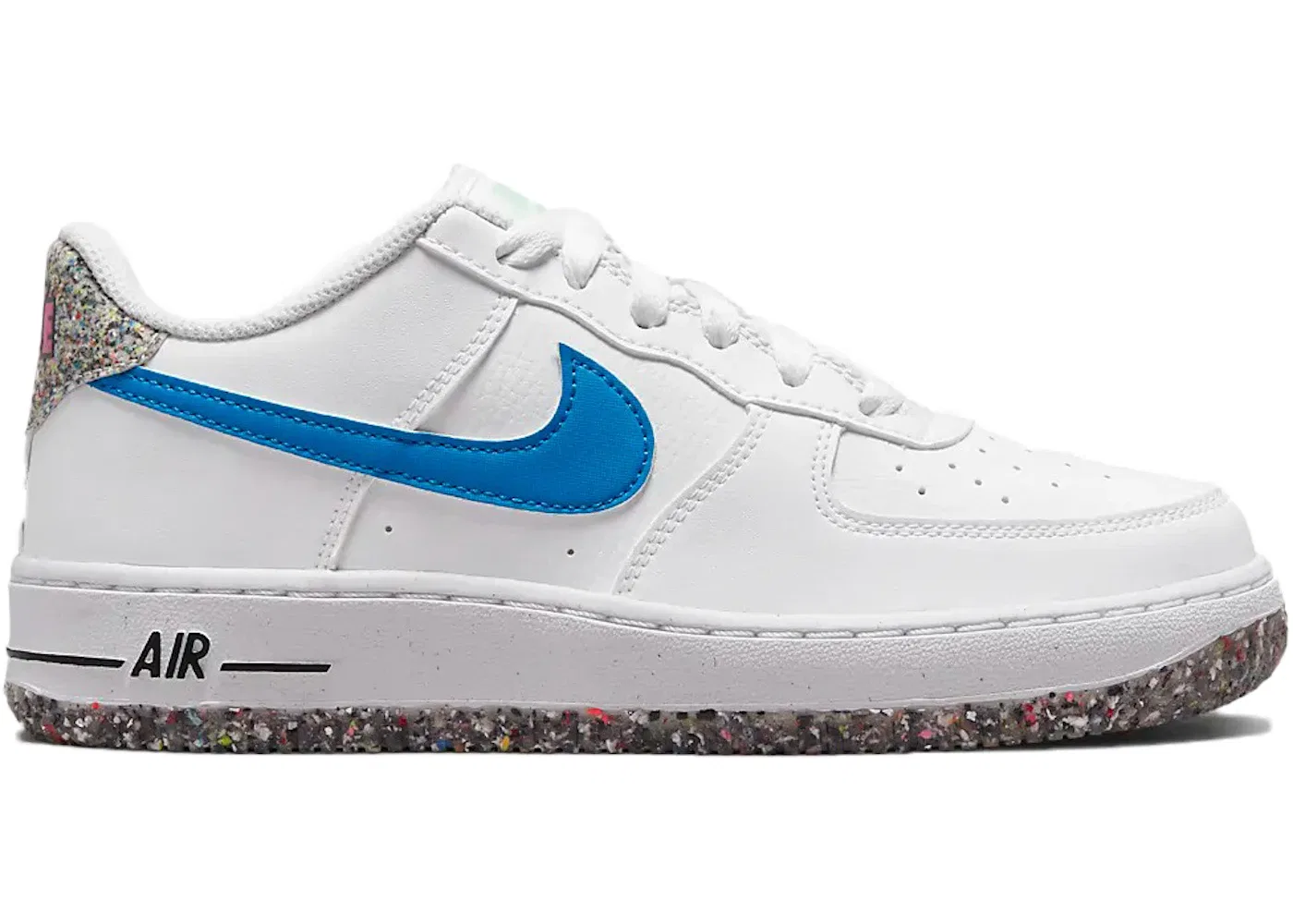 Детские кроссовки Lifestyle Nike Air Force 1 Low Next Nature, White/Mint Foam/Active Pink/Light Photo Blue