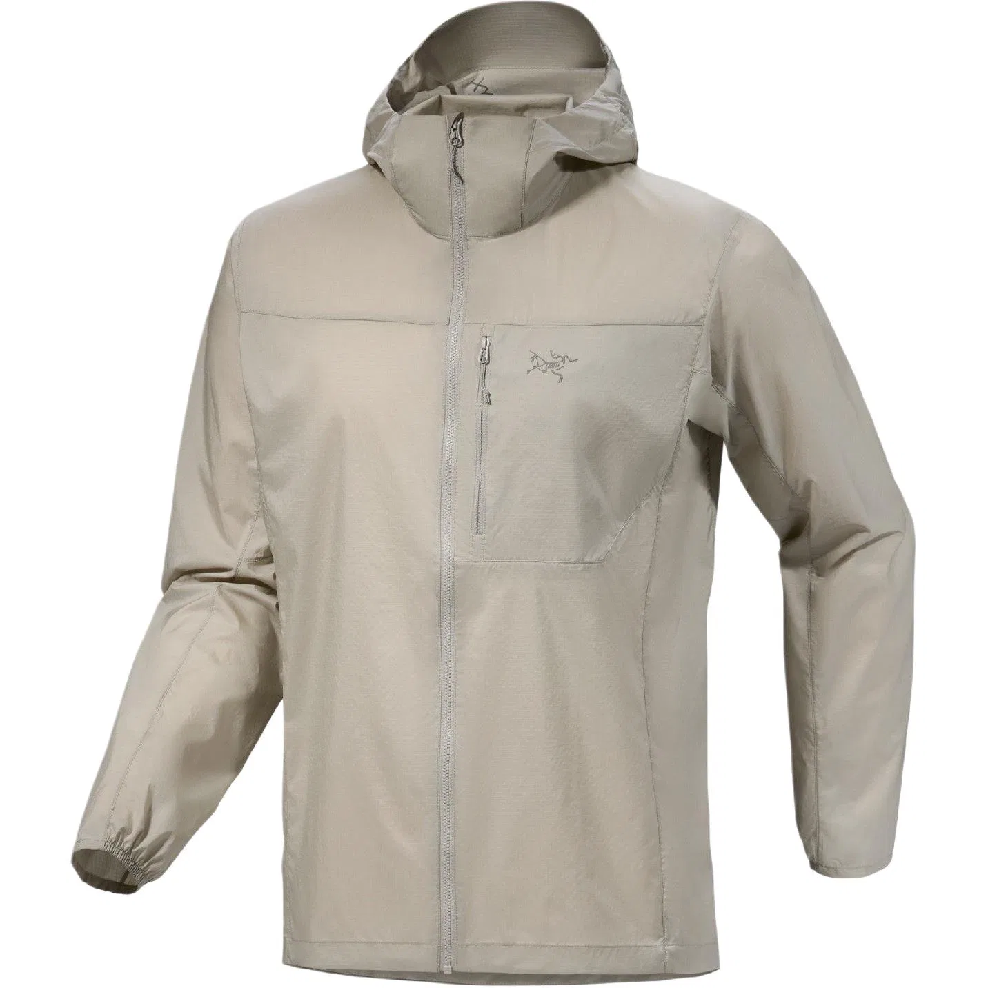 Мужская ветровка с защитой от ветра и влаги Arcteryx, Stone Gray Green/Habitat