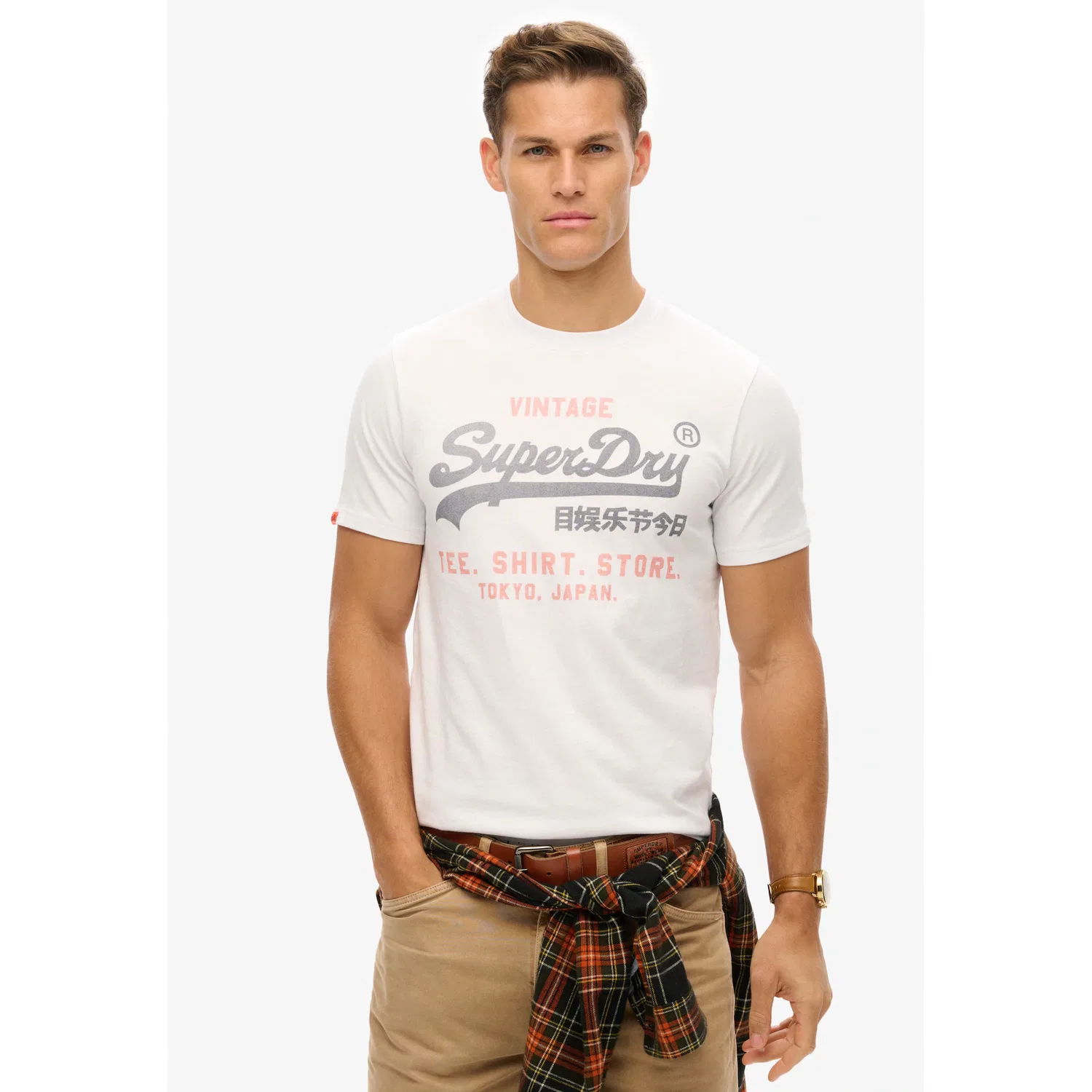 Детская футболка Relaxed Fit Superdry, Optic — фото 2