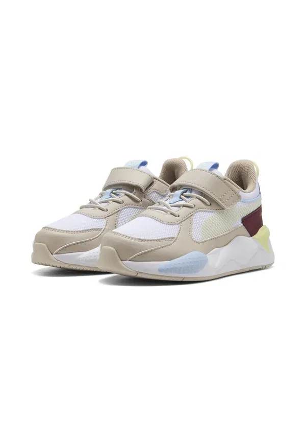 Кроссовки из синтетики и текстиля Trainers Puma White Gold Moon, белый/золотой — фото 2