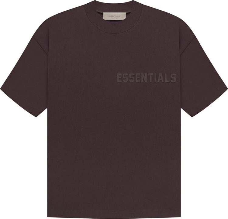 

Футболка Fear of God Essentials Short-Sleeve Tee 'Plum', коричневый