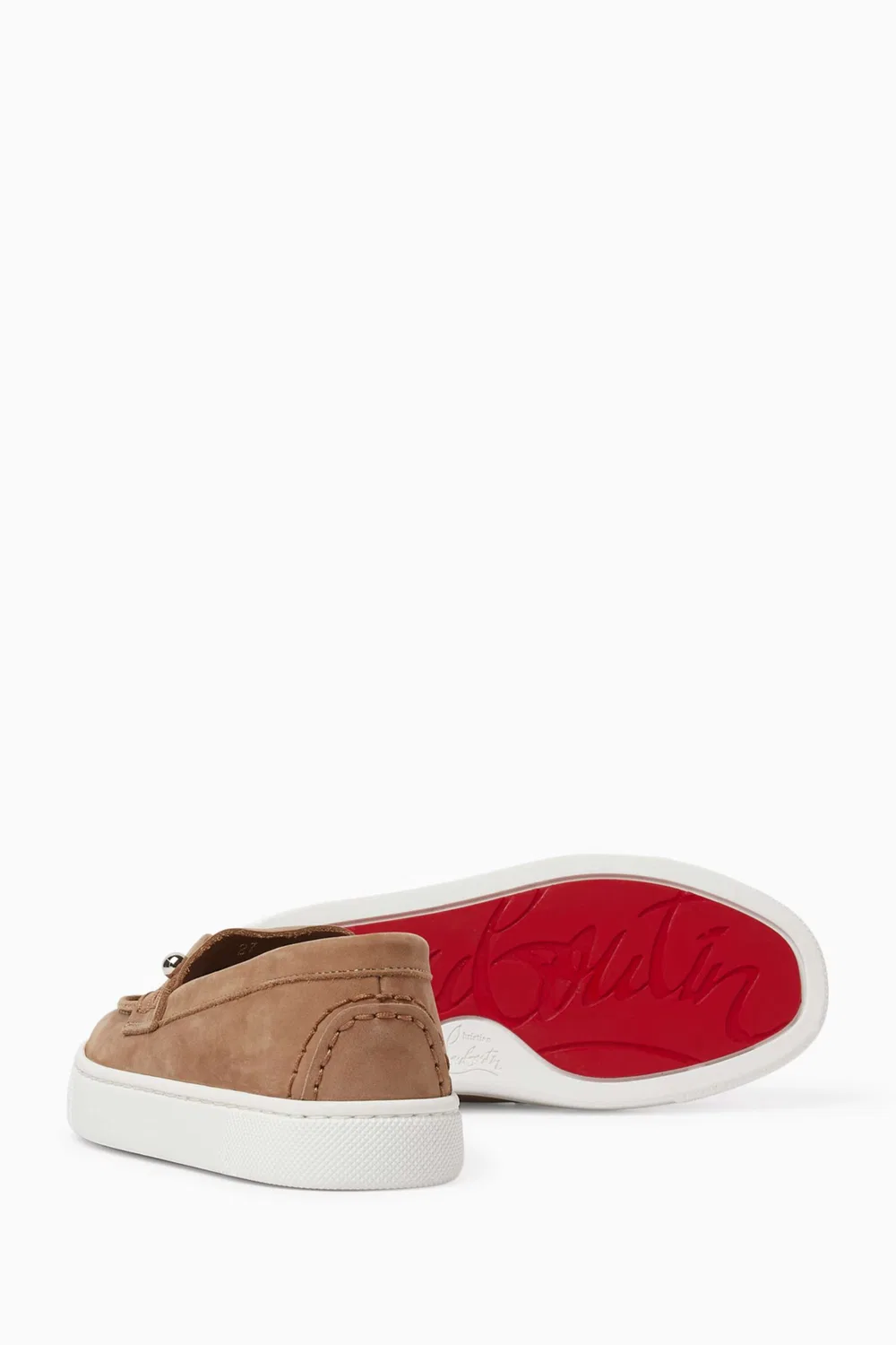 Лоферы кожаные Chambelikid Christian Louboutin, львиный — фото 3