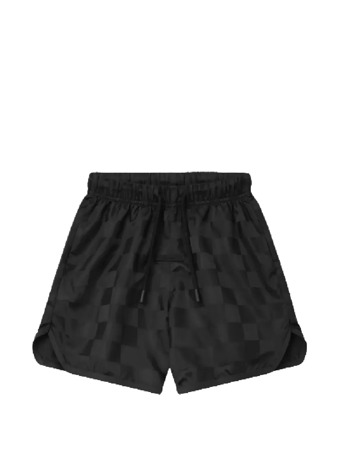 Шорты в клетку черные Fear Of God, черный