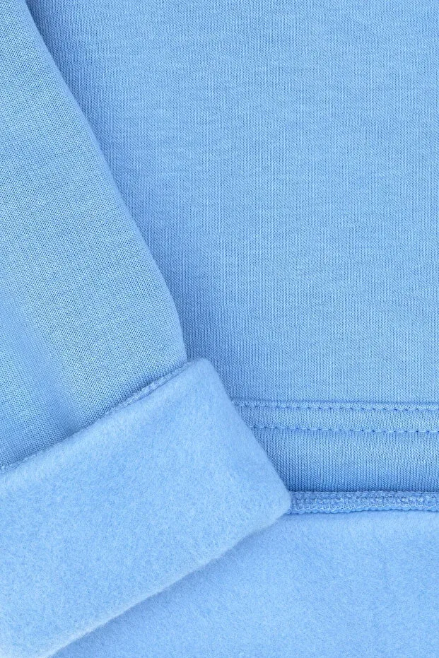 Детское худи для мальчиков с капюшоном U.S. Polo Assn., Light Blue — фото 4