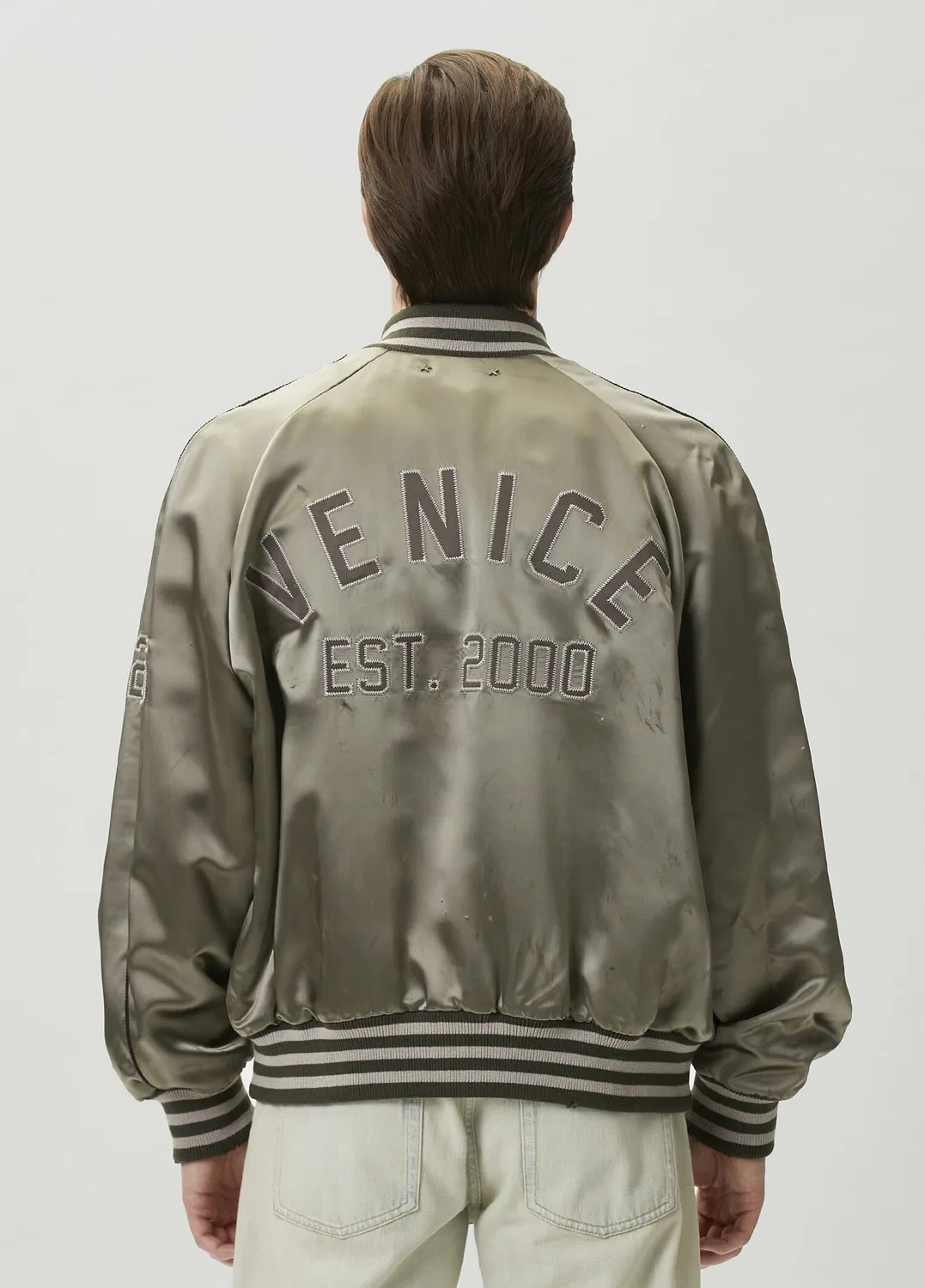 Классическая куртка Golden Goose, dark green — фото 4