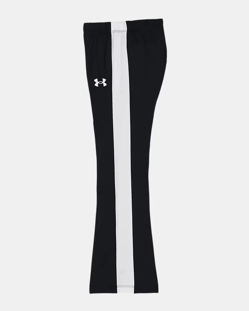 Комплект из футболки и йога-штанов для девочек, быстросохнущий, UA Big Logo UnderArmour, Prime Pink/White — фото 2
