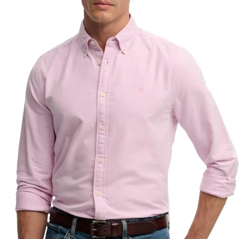 Мужская рубашка с длинным рукавом Superdry, Rosa
