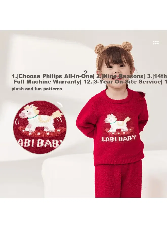 Пуловер с длинным рукавом Labi Baby, розовый
