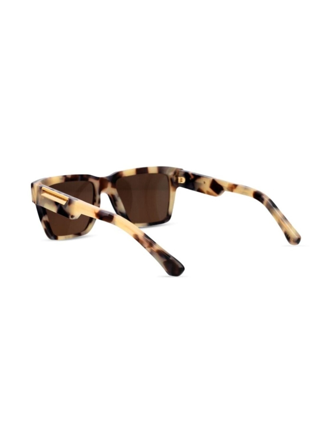 Dolce & Gabbana Eyewear солнцезащитные очки с геометрической оправой и эффектом черепахового панциря, коричневый — фото 4