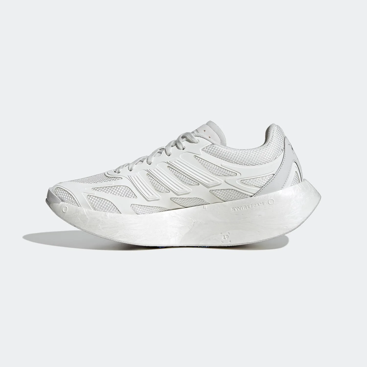 Мужские кроссовки Adidas Adizero Aruku с шнуровкой, повседневные - белые, мультиколор