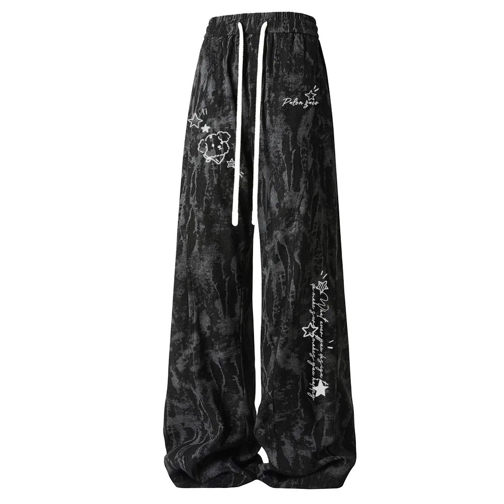 Детские повседневные брюки прямого кроя Casual Pants PAL ONGACO, Black