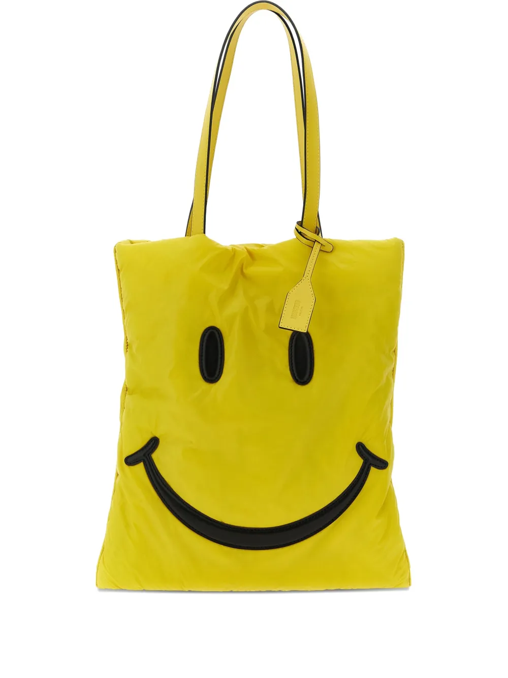

Сумка-тоут Shopper из коллаборации с Smiley Moschino, желтый