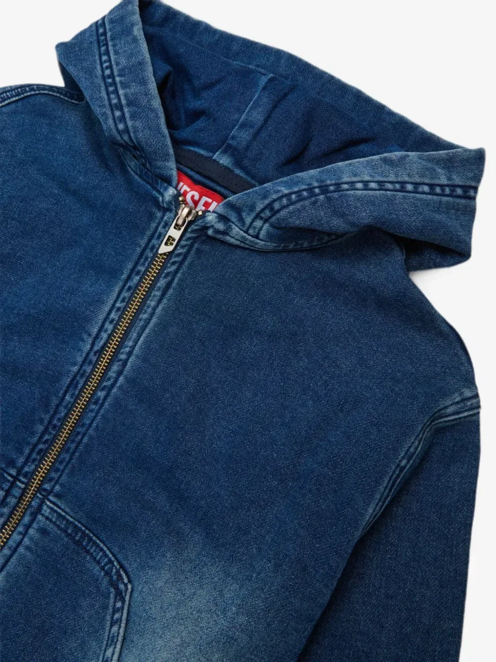 Толстовка на молнии из Jogg Jeans Diesel Kids, синий — фото 4