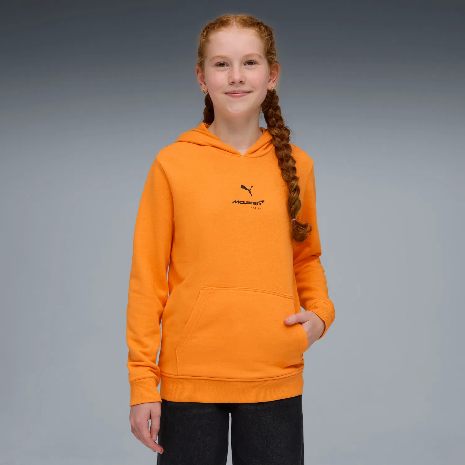 Толстовка для детей постарше Mclaren Racing Essentials Puma, Papaya