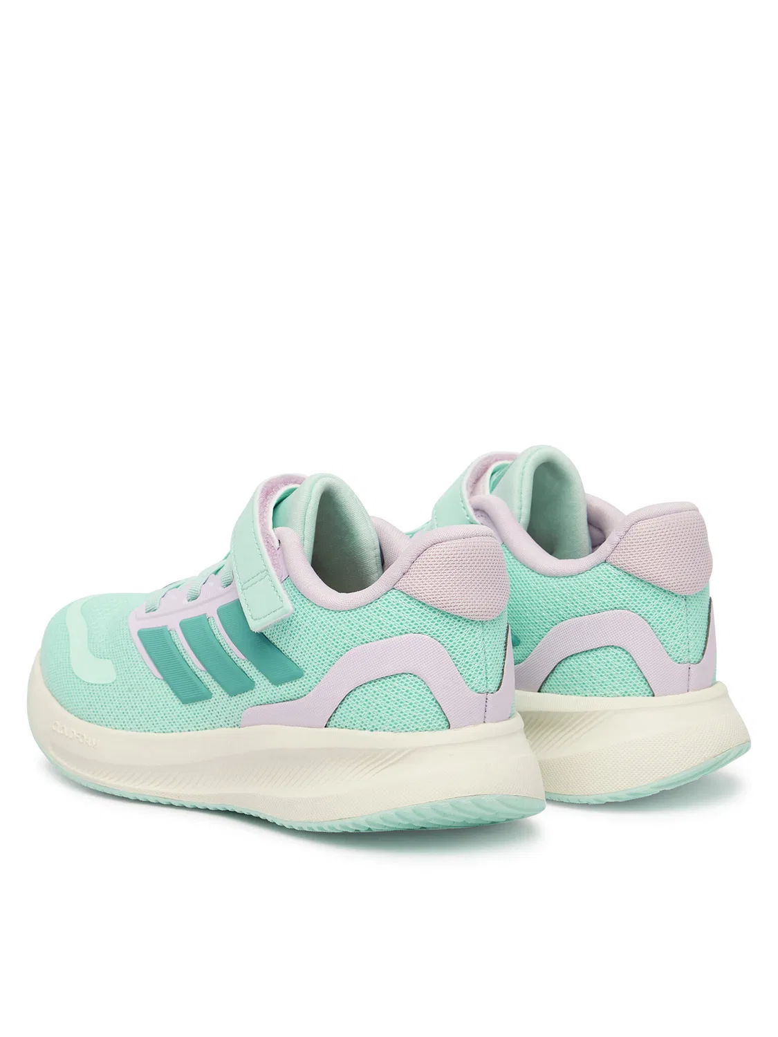 Кроссовки для девочки Runfalcon Adidas, зеленый — фото 3