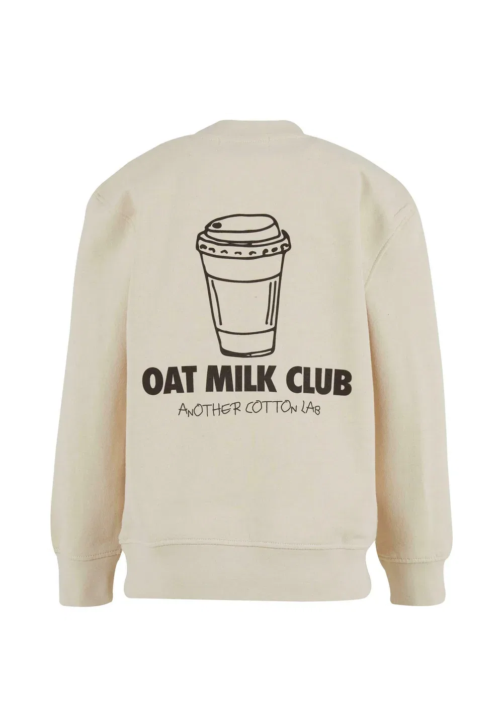 Клуб любителей овсяного молока - толстовка Another Cotton Lab, Beige — фото 2